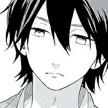 Fotos de perfil de anime em preto e branco 