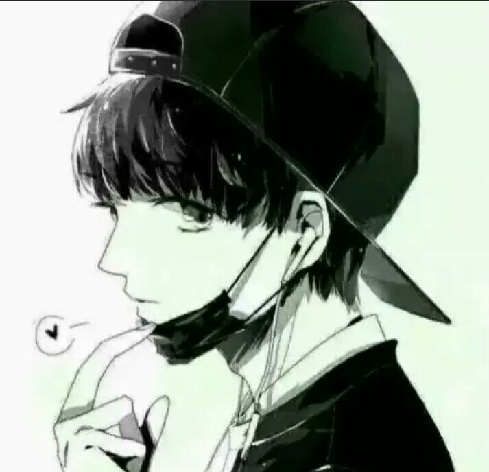 Cabeça masculina de anime - Anime - Menina foto perfil